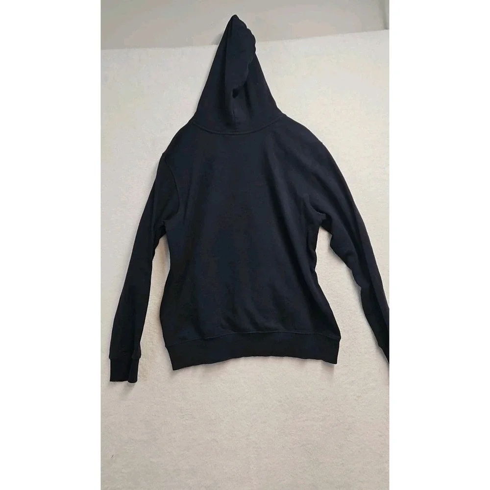 The North Face Mens Size L Blue Hoodie Pullover‎ Sweatshirt Grizzly Bear